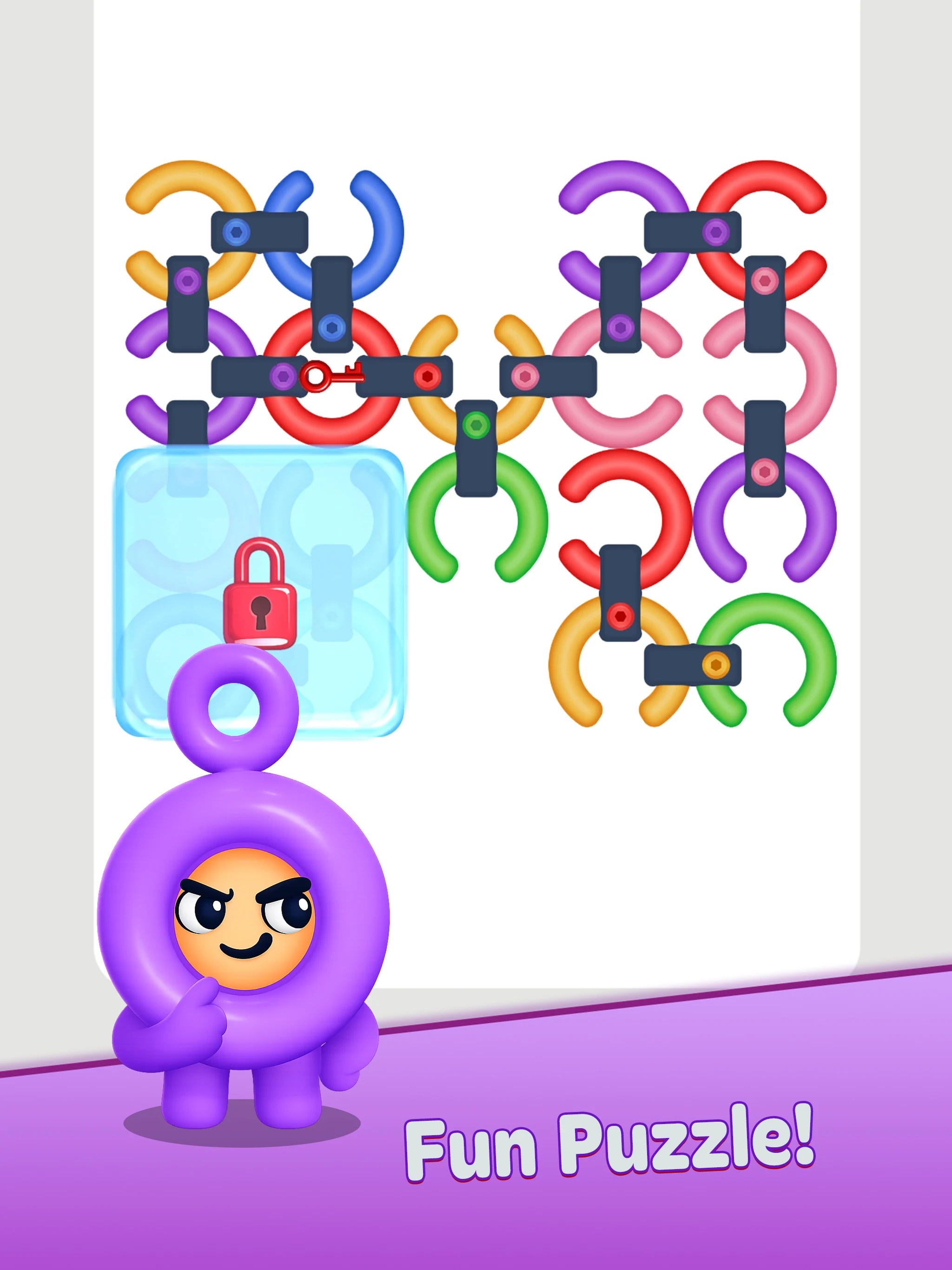 Ring Match Jam: Unlock Puzzle screenshot